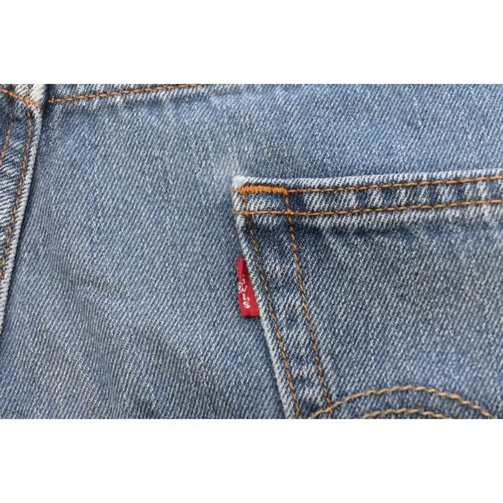 Levi's 550 Relaxed Fit Straight‎ Blue Denim Jeans Rugged Mens Sz 36 x 29